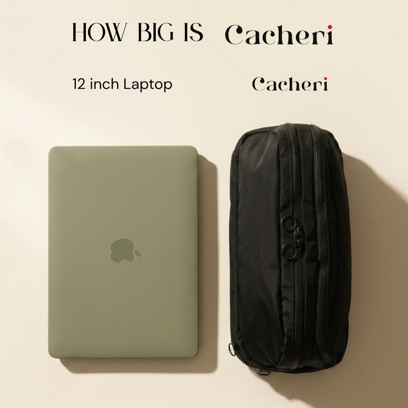 Next to a 12 inch laptop