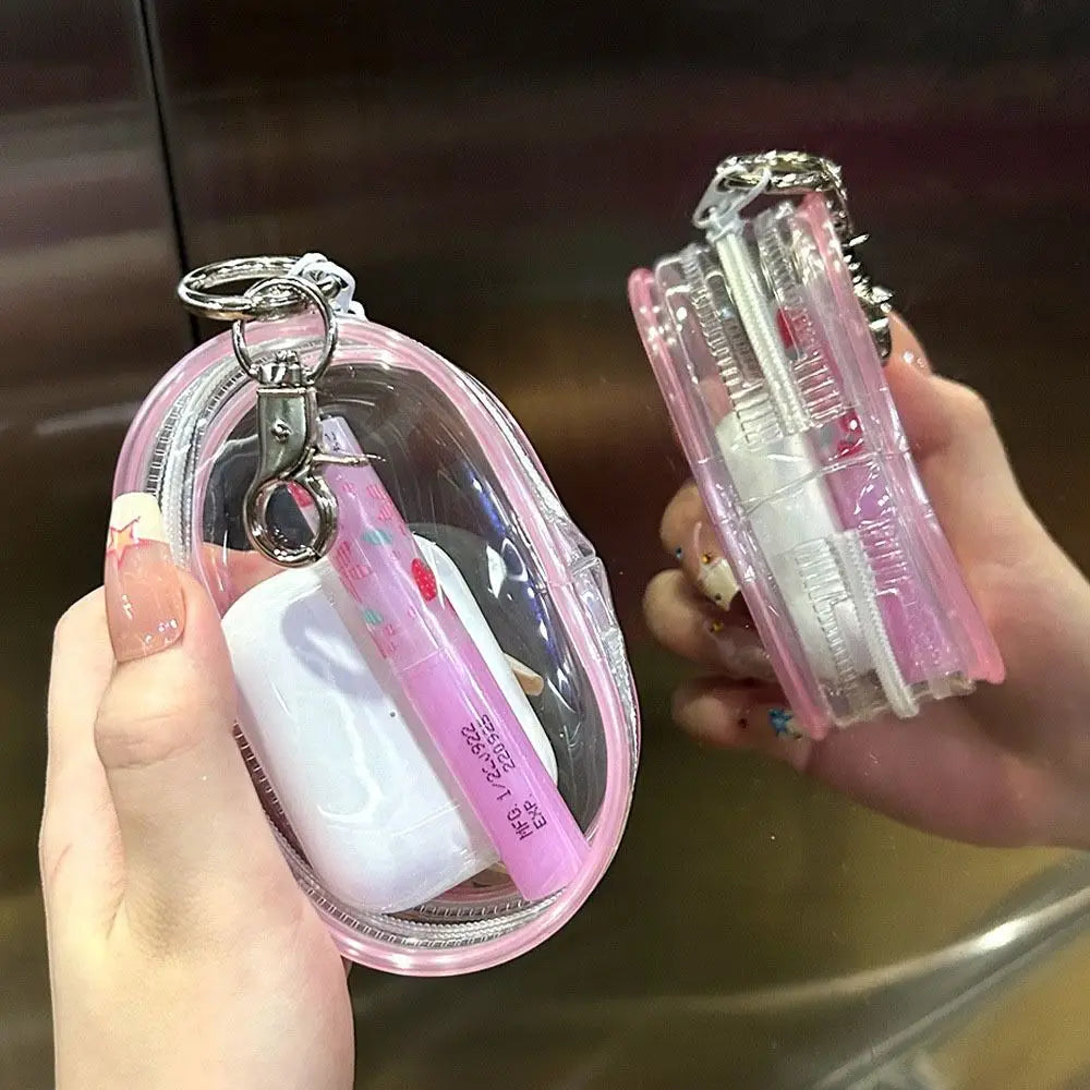 1Pcs Round Zip bag
