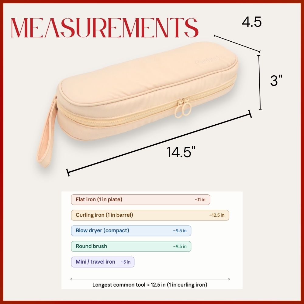 Hot-Go Hair Tool Travel Sleeve