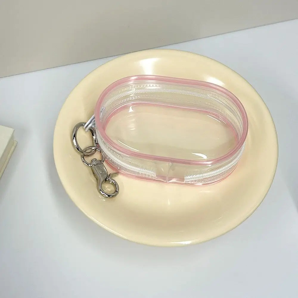 1Pcs Round Zip bag