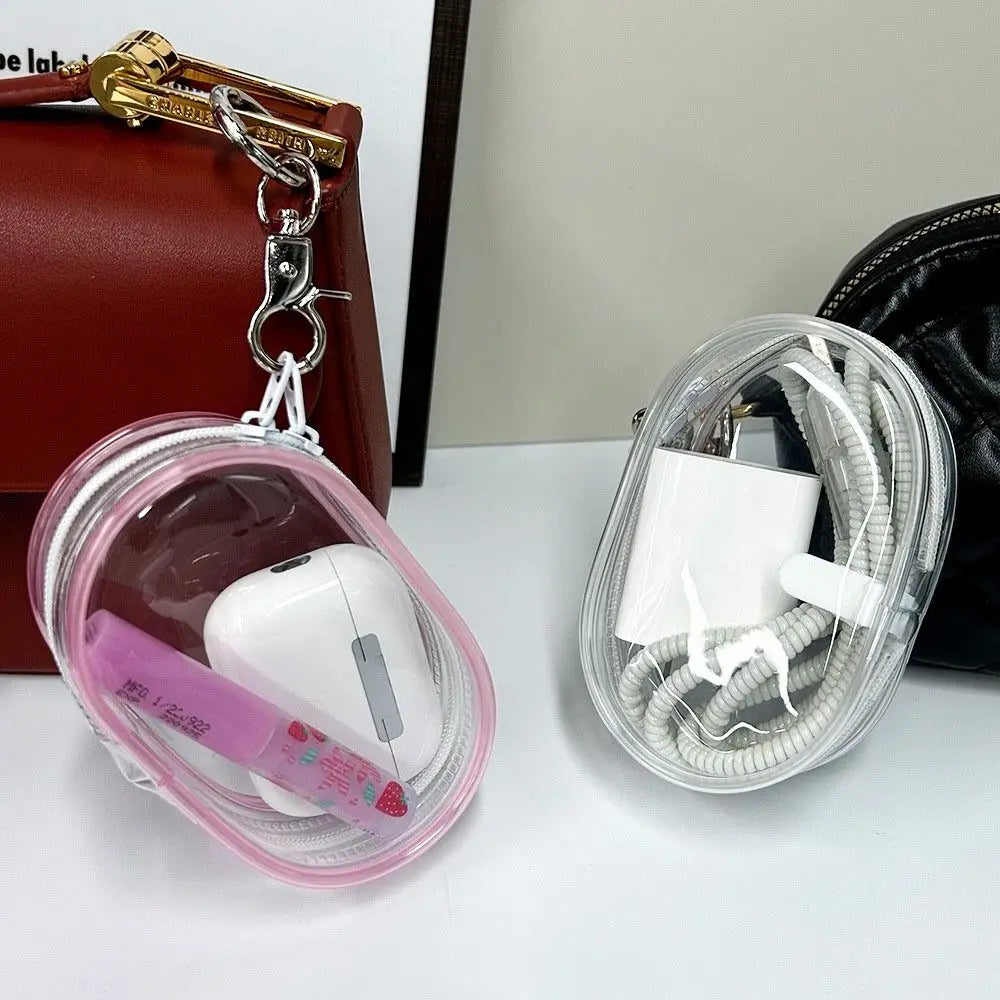 1Pcs Round Zip bag