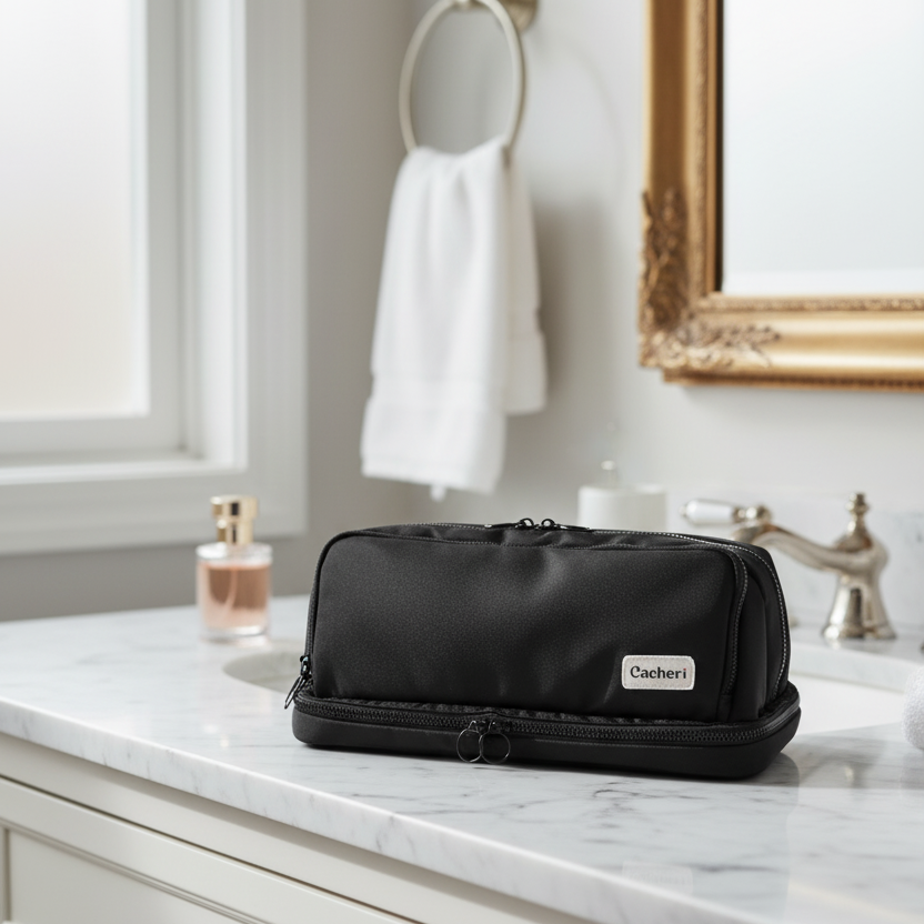make up and toiletry travel bag