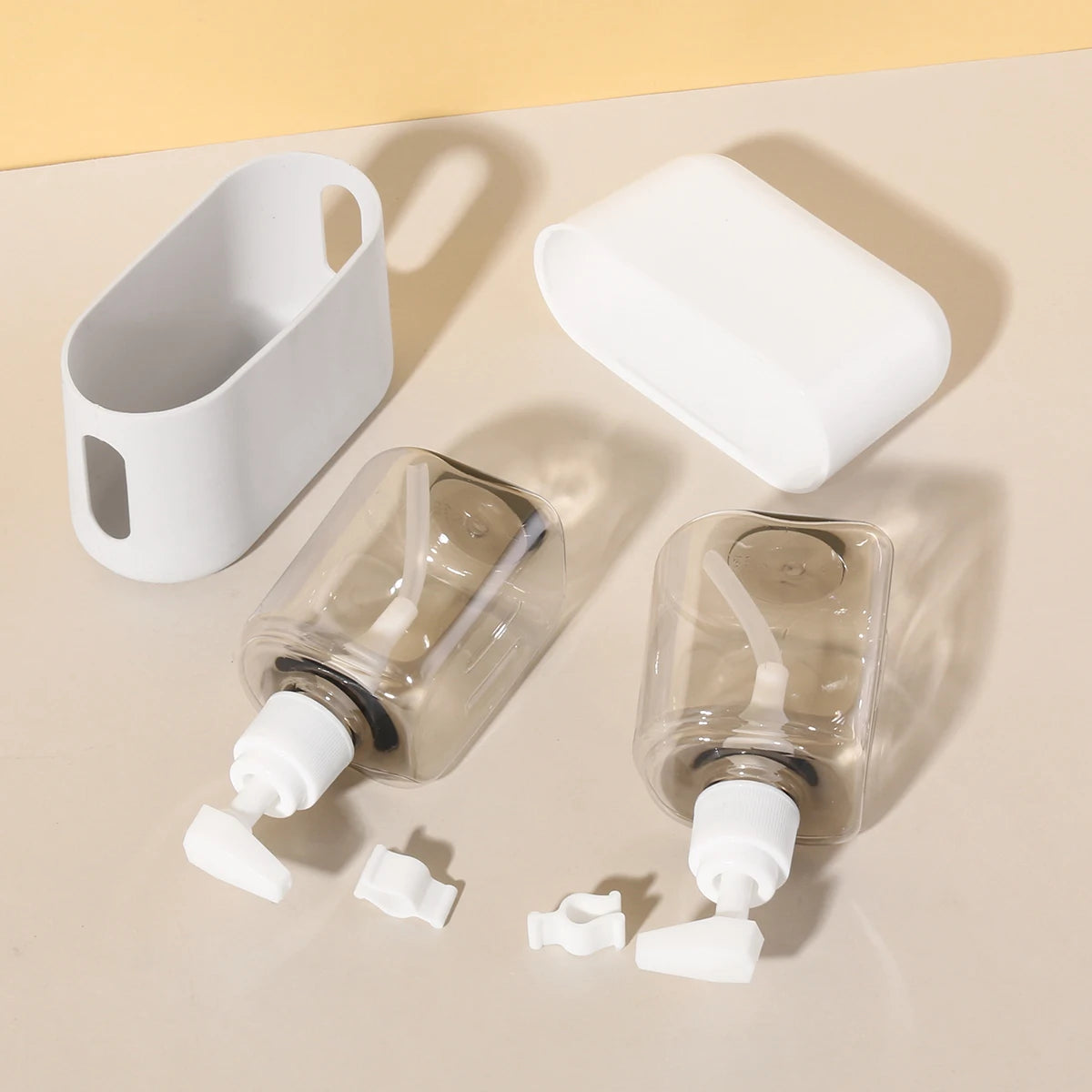 2 In 1 100ml Travel Bottle Set Combination Shampoo Shower Gel