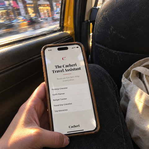 The Travel Assistant cover on a phone